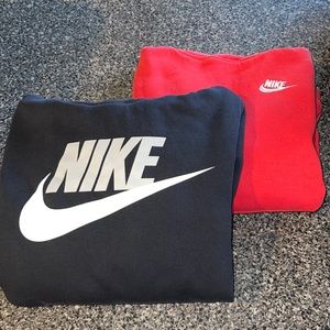 Two Nike Hoodies